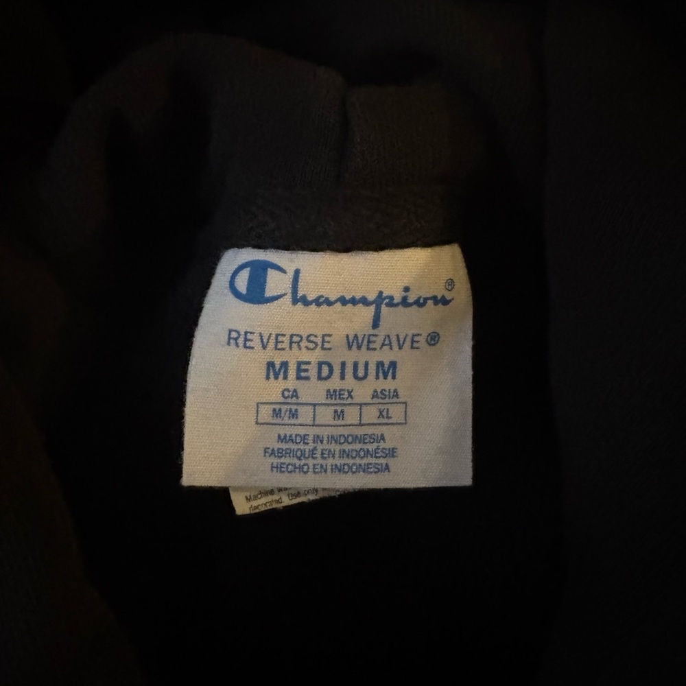 Champion Black Hoodie